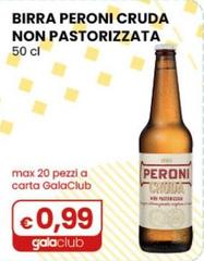 Peroni - Birra Cruda Non Pastorizzata 50 Cl
