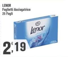 Lenor - Foglietti Asciugatrice