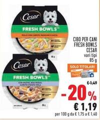 Cesar - Cibo Per Cani Fresh Bowls
