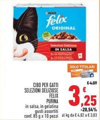 Purina - Cibo Per Gatti Selezioni Deliziose Felix
