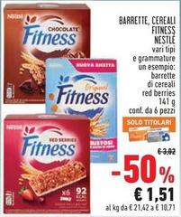 Nestlè - Barrette, Cereali Fitness