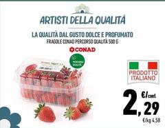 Conad - La Qualità Dal Gusto Dolce E Profumato Fragole Percorso Qualità
