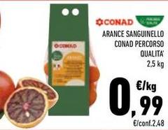 Conad - Arance Sanguinello Percorso Qualita'