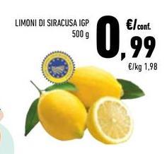 Limoni Di Siracusa IGP