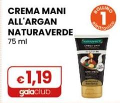 Naturaverde - Crema Mani All'argan 75 Ml