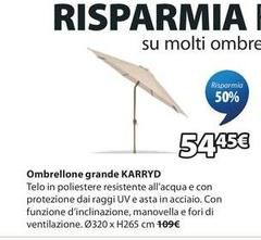 Ombrellone Grande Karryd