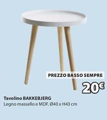 Tavolino Bakkebjerg