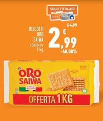 Saiwa - Biscotti Oro