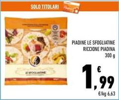 Riccione piadina - Piadine Le Sfogliatine