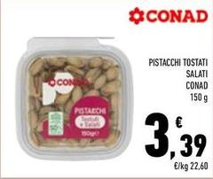 Conad - Pistacchi Tostati Salati