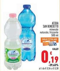 San Benedetto - Acqua