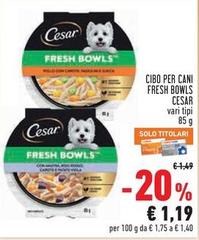 Cesar - Cibo Per Cani Fresh Bowls