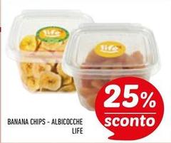 Life - Banana Chips Albicocche