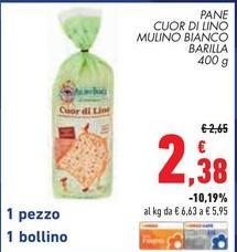 Barilla - Pane Cuor Di Lino Mulino Bianco
