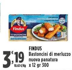 Findus - Bastoncini Di Merluzzo Nuova Panatura