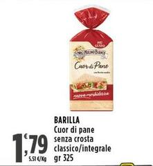Barilla - Cuor Di Pane Senza Crosta Classico