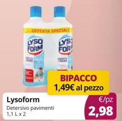 Lysoform - Detersivo Pavimenti
