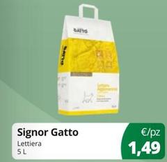 Signor Gatto - Lettiera