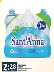 Sant'anna - Acqua Minerale Naturale 6 Bottiglie