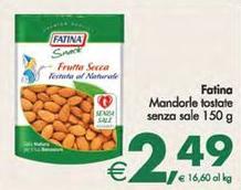 Fatina - Mandorle Tostate Senza Sale