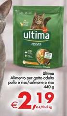 Ultima - Alimento Per Gatto Adulto Pollo E Riso