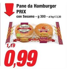 Preiss - Pane Da Hamburger Con Sesamo