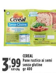 Cereal - Pane Rustico Ai Semi Senza Glutine