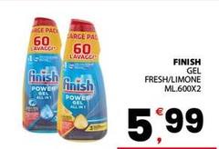 Finish - Gel Fresh/limone