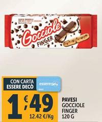 Pavesi - Gocciole Finger