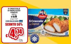 Findus - 5 Croccole Di Merluzzo