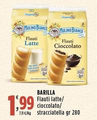Barilla - Flauti Latte/Cioccolato/Stracciatella