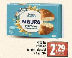 Misura - Privolat Cornetti Classici