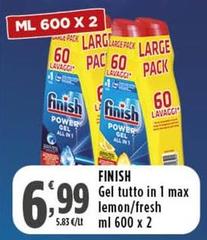 Finish - Gel Tutto In 1 Max Lemon
