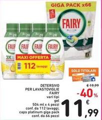 Fairy - Detersivo Per Lavastoviglie
