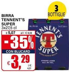 Tennent's - Birra Super