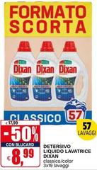 Dixan - Detersivo Liquido Lavatrice