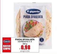 Il Gigante - Piada Sfogliata