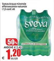 Sveva - Acqua Minerale Effervescente Naturale