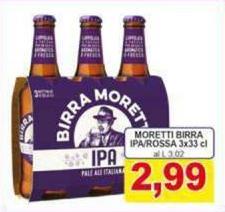 Moretti - Birra Ipa/Rossa