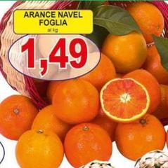 Arance Navel Foglia