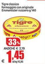 Tigre -  Classico Formaggini Con Originale Emmentaler