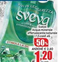 Sveva - Acqua Minerale Effervescente Naturale