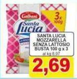 Galbani - Santa Lucia Mozzarella Senza Lattosio Busta
