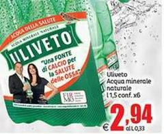 Uliveto - Acqua Minerale Naturale
