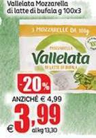 Vallelata - Mozzarella Di Latte Di Bufala