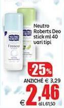 Neutro Roberts - Deo Stick
