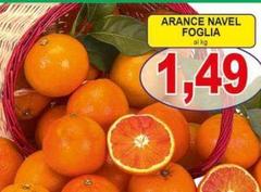 Arance Navel Foglia