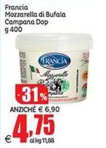 Francia - Mozzarella Di Bufala Campana DOP