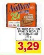 Nattura - Protein Pane Di Segale Integrale Bio