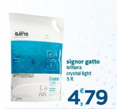 Signor Gatto - Lettiera Crystal Light